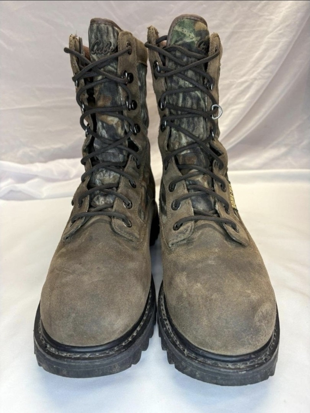 Cabela's Men's Brown Camouflage Gore-Tex Hunting Boots - Picture 3 of 7